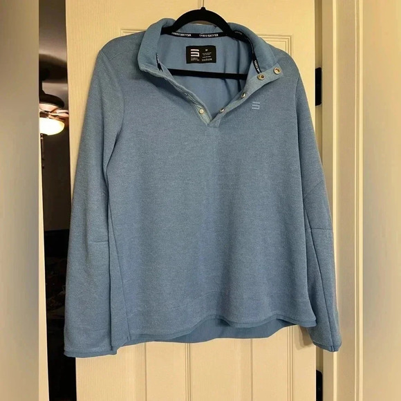 Three six six blue sweater size M - Picture 1 of 4